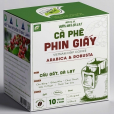 Cà Phê Phin Giấy - Drip Coffee (10 túi x 20gr)