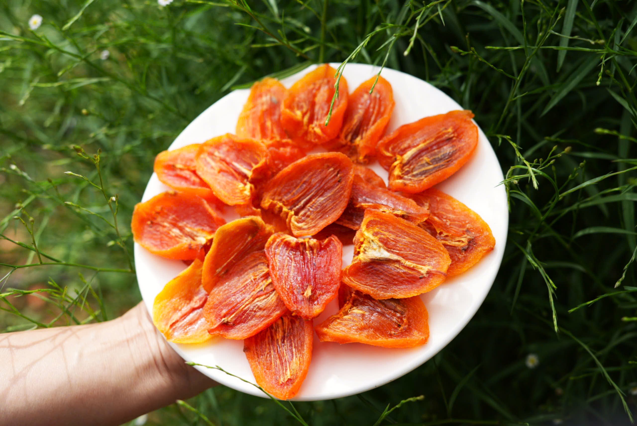 Hồng Sấy Chẻ