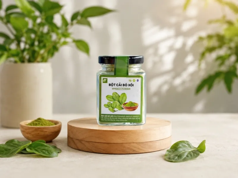 Bột Cải Bó Xôi