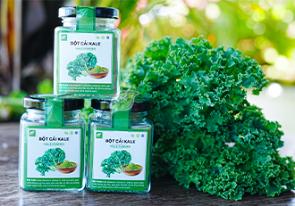 Bột Cải Kale Đà Lạt - Siêu Rau Xanh Từ Cao Nguyên Sạch