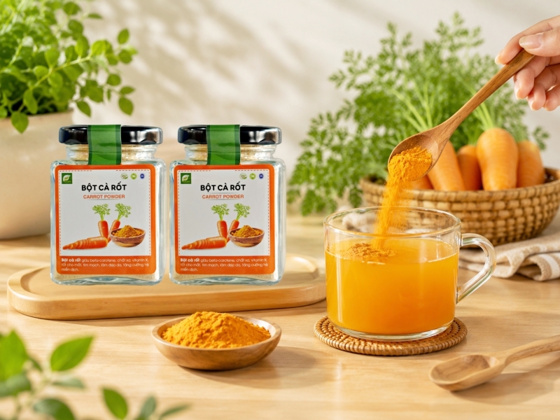 Bột Cà Rốt