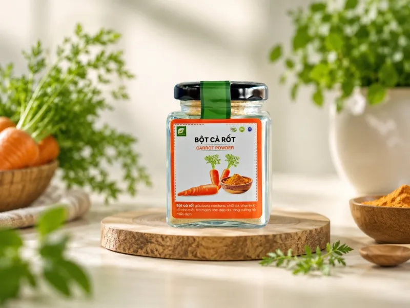 Bột Cà Rốt