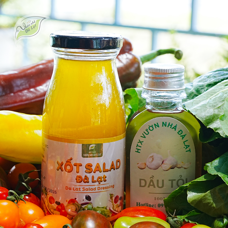 Combo Xốt Salad & Dầu Tỏi