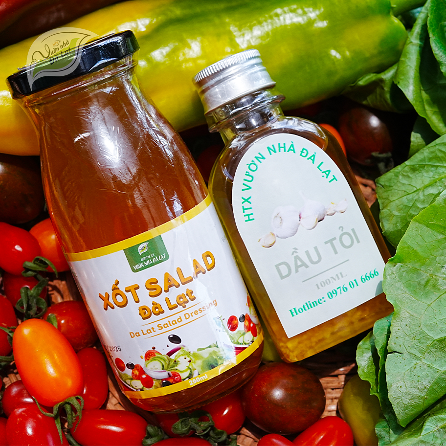 Combo Xốt Salad & Dầu Tỏi