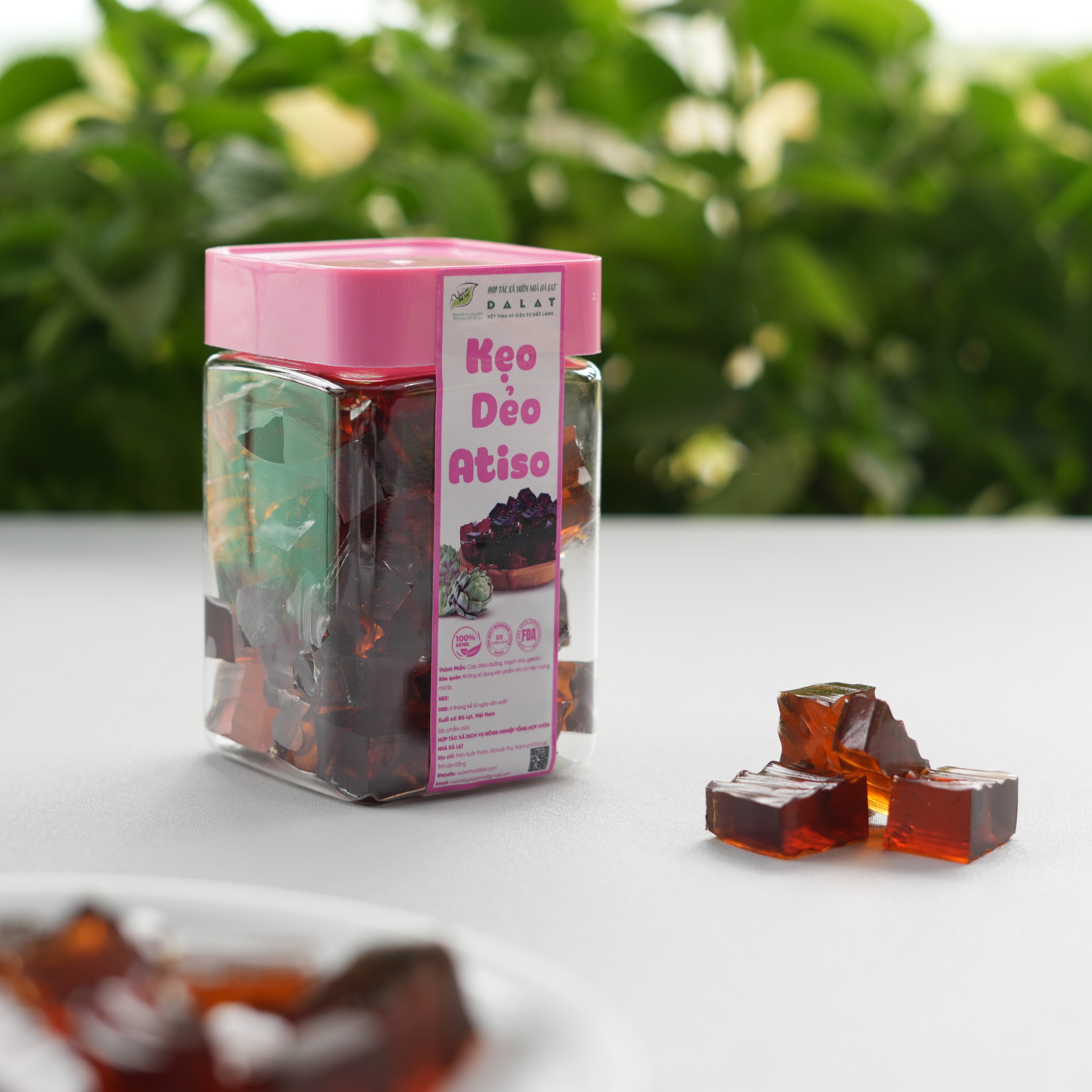 Kẹo dẻo atiso