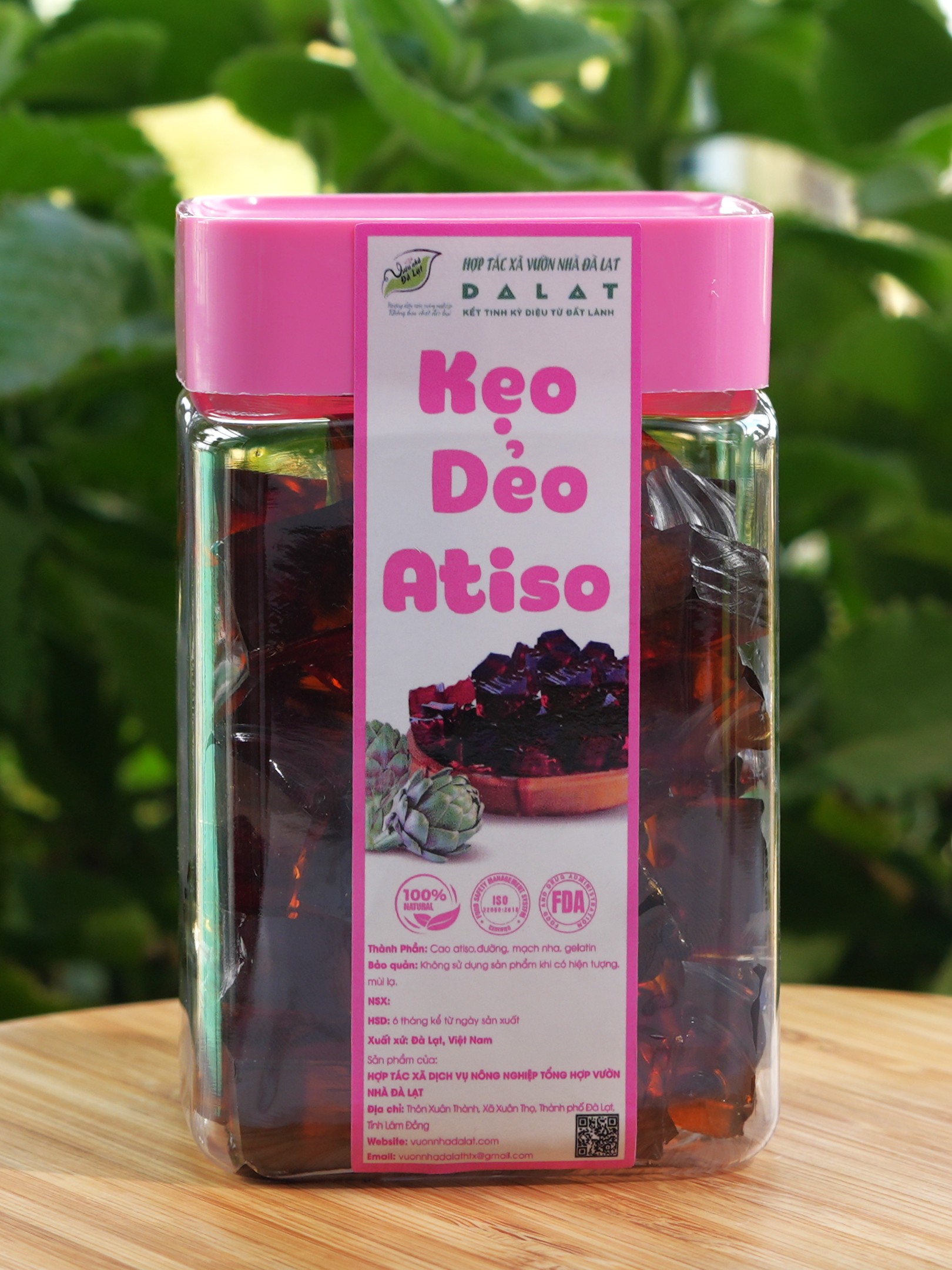 Kẹo dẻo atiso