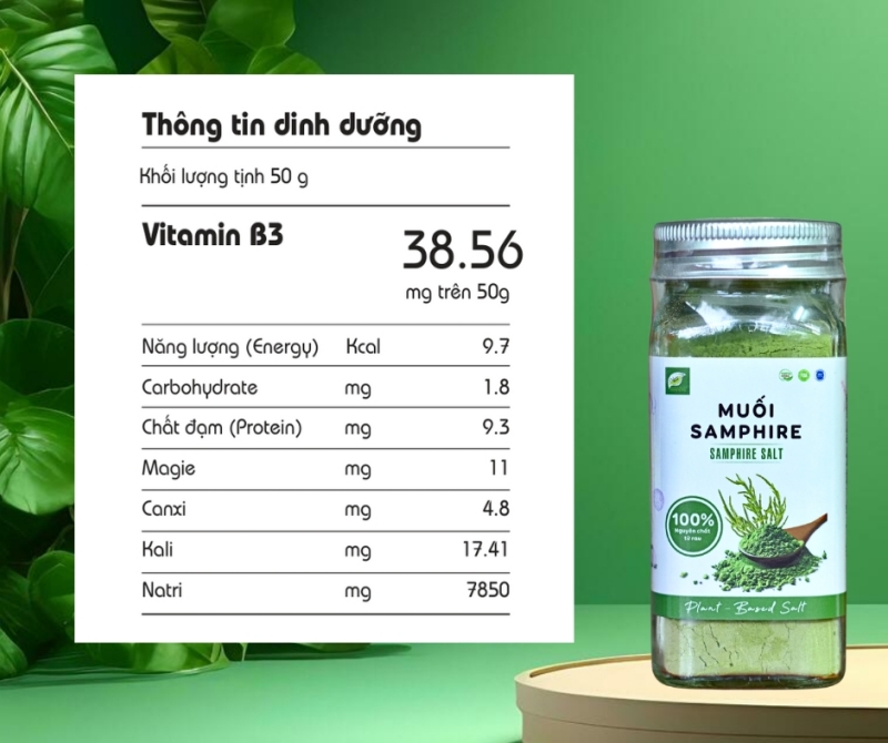 Muối Samphire - Samphire Salt