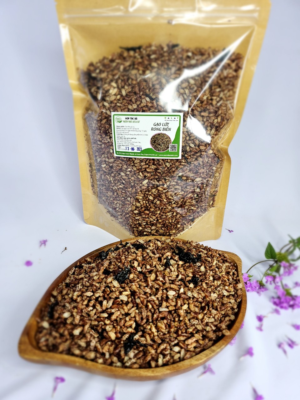 Gạo Lứt Rong Biển Sấy Khô